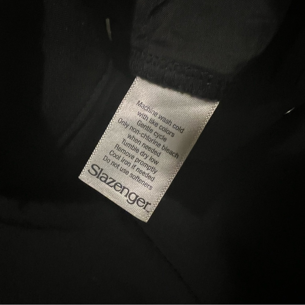 NWT Slazenger 0 Golf Black Button Closure Tech Pants Women's - Picture 6 of 7